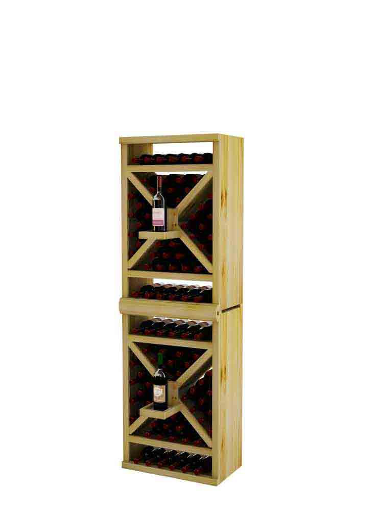 Diamond cube wine discount rack