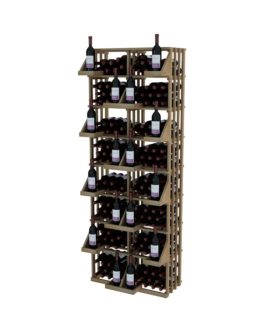 Commercial 2 Column Bin Wine Display – 208 Bottles
