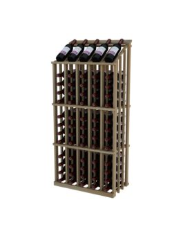 Commercial Half Height Wine Display – 65 Bottles