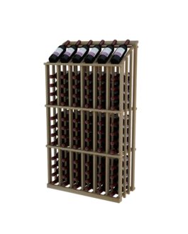 Commercial Half Height Wine Display – 78 Bottles