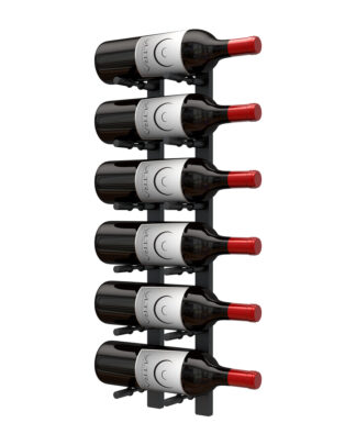 2FT Wall Mounted Metal Wine Rack