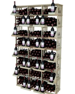 Retail  3 Column Bin Wine Display