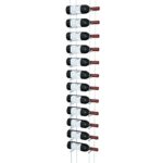12 Bottle Invisible Cable Wine Rack